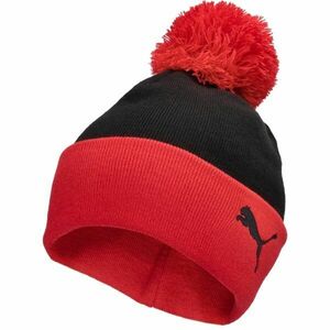 Puma AC MILAN ESSENTIALS POM POM BEANIE Téli sapka, fekete, méret kép