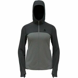 Odlo W PERFORMANCE WOOL X-WARM HOODY Női felső, szürke, méret kép