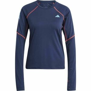 adidas ADIZERO LONG SLEEVE TEE Női felső futáshoz, sötétkék, méret kép