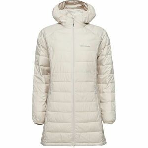 Columbia POWDER LITE MID JACKET Női hosszú télikabát, bézs, méret kép