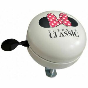 Disney MINNIE CLASSIC Retró kerékpár csengő, fehér, méret kép