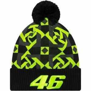 New Era VR46 GEO CUFF BEANIE Téli sapka, fekete, méret kép