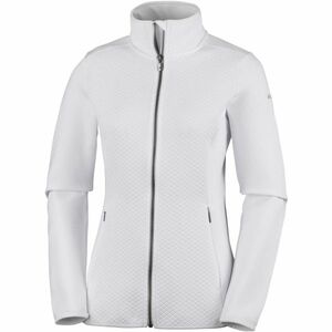 Columbia ROFFE RIDGE FULL ZIP FLEECE Női plüss felső, fehér, méret kép