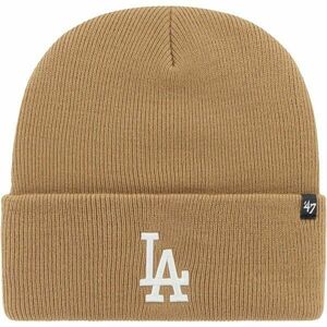 47 MLB LOS ANGELES DODGERS HAYMAKER CUFF KNIT Téli sapka, bézs, méret kép