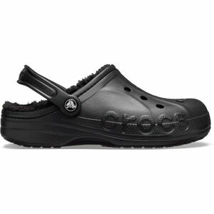 Crocs BAYA LINED CLOG Unisex papucs, fekete, méret 36/37 kép