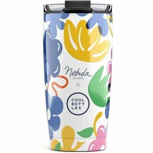 COOL BOTTLES XCLUSIVE! FLORAL MADNESS 550 ML Rozsdamentes termo bögre, mix, méret kép