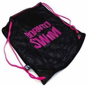 Borntoswim mesh bag 1 fekete/rózsaszín kép