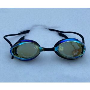 úszószemüveg borntoswim freedom mirror swimming goggles kék kép