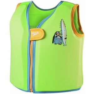 Speedo character printed float vest chima azure blue/fluro green 1-2 kép