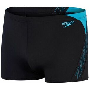 Speedo hyper boom splice aquashort black/bolt s - uk32 kép