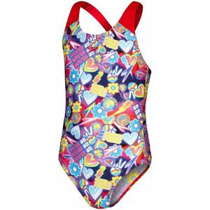 Speedo digital allover splashback true navy/fed red/blue kép