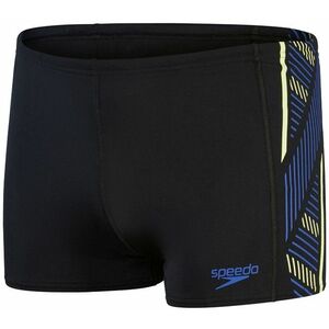 Speedo tech panel aquashort black/chroma blue/spritz s - uk32 kép