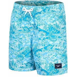 Speedo printed 15 watershort boy alpine blue/pool/white 140cm kép