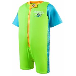 Speedo character printed float suit chima azure blue/fluro green 2-3 kép