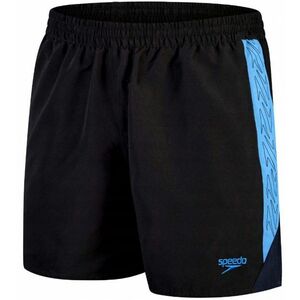 Speedo hyper boom splice 16 watershort black/beach blue/true navy xs - kép