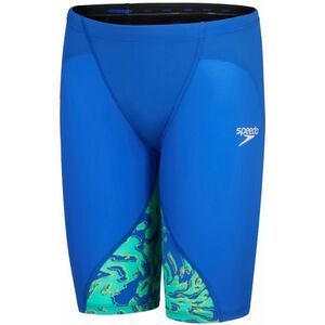 Speedo fastskin lzr ignite jammer boy cobalt pop/green glow 128cm kép