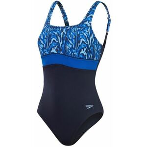 Speedo shaping contoureclipse printed 1 piece pure blue 46 kép