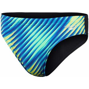 Speedo allover digital 7cm brief black/true cobalt s - uk32 kép