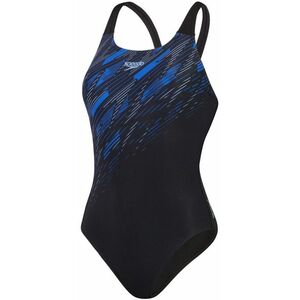 Speedo hyperboom allover medalist black/true cobalt/curious blue s - kép