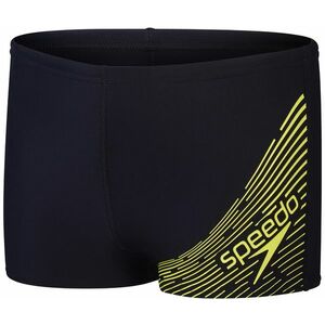 Speedo medley logo aquashorts junior black/lemon drizzle 128cm kép