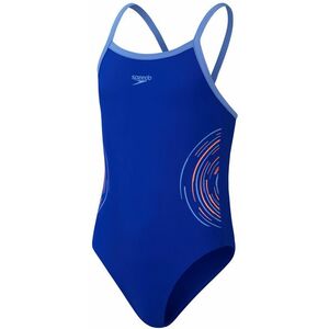 Speedo plastisol placement thinstrap true cobalt/curious blue/disco kép