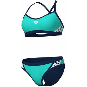 Arena icons bikini cross back solid water/navy xs - uk30 kép