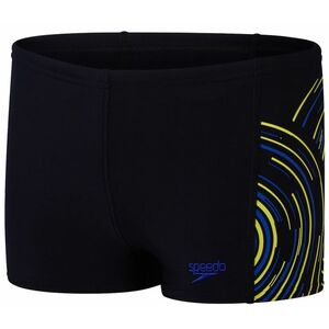 Speedo plastisol placement aquashorts boys black/blue 176cm kép