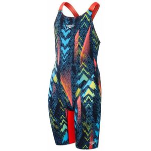 Speedo fastskin endurance+ max openback kneeskin girls dark kép