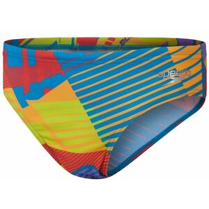 Speedo digi allover 6.5cm brief boy red/yellow 152cm kép