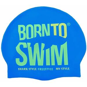 Borntoswim silicone cap junior sötétkék kép