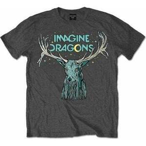 Imagine Dragons Ing Elk in Stars Unisex Charcoal Grey L kép