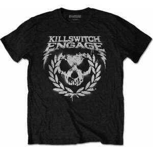 Killswitch Engage Ing Skull Spraypaint Unisex Black L kép