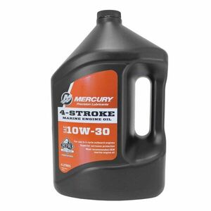 Mercury 4-Stroke Marine Engine Oil Outboard SAE 10W-30 4 L 4 ütemű csónakmotor olaj kép