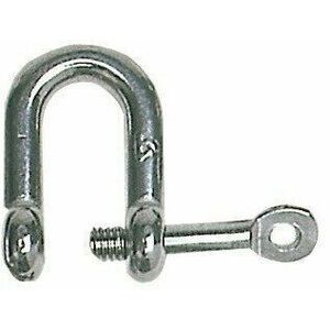 Osculati D Shackle Stainless Steel with Captive Pin 14 mm Sekli kép