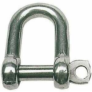 Osculati D Shackle Stainless Steel 19 mm Sekli kép