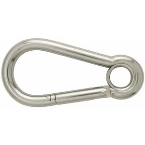 Osculati Carabiner Stainless Steel With Thimble 13 mm 160 mm Karabíner kép