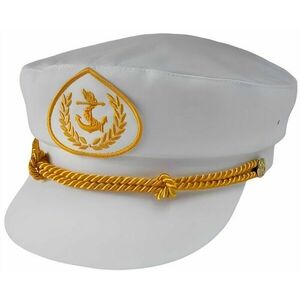 Sailor Captain Women Sapka White/Gold 56 kép