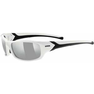 UVEX Sportstyle 211 White/Black/Litemirror Silver Sport szemüveg kép