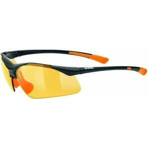 UVEX Sportstyle 223 Black/Orange/Litemirror Orange Kerékpáros szemüveg kép