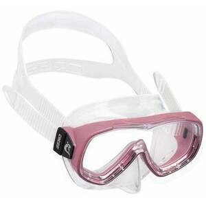 Cressi Piumetta Clear/Pink Transparent Junior Úszó maszk kép