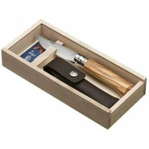 Opinel Wooden Gift Box N°08 Olive Túra kés kép