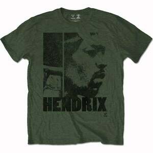 Jimi Hendrix Ing Let Me Live Unisex Khaki Green S kép