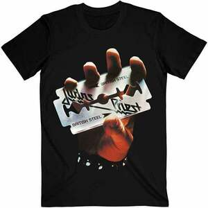 Judas Priest Ing British Steel Unisex Black S kép