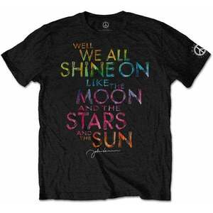 John Lennon Ing Shine On Unisex Black S kép