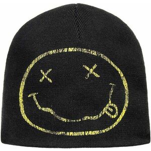 Nirvana Sapka Happy Face Black kép