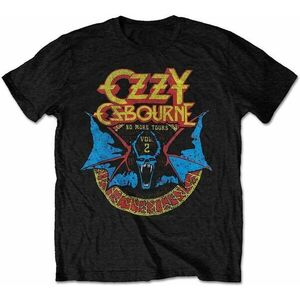 Ozzy Osbourne Ing Bat Circle Unisex Black 2XL kép