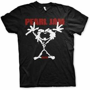 Pearl Jam Ing Stickman Unisex Black M kép