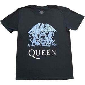 Queen Ing Blue Crest Unisex Black M kép