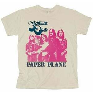 Status Quo Ing Paper Plane Unisex Natural L kép