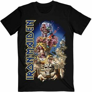 Iron Maiden Ing Somewhere Back in Time Unisex Black XL kép